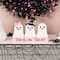 Glitzhome; Glitzhome® 10" Halloween Wooden Epoxy Ghosts Table Decor; Category:Halloween Tabletop Decor; Image:6